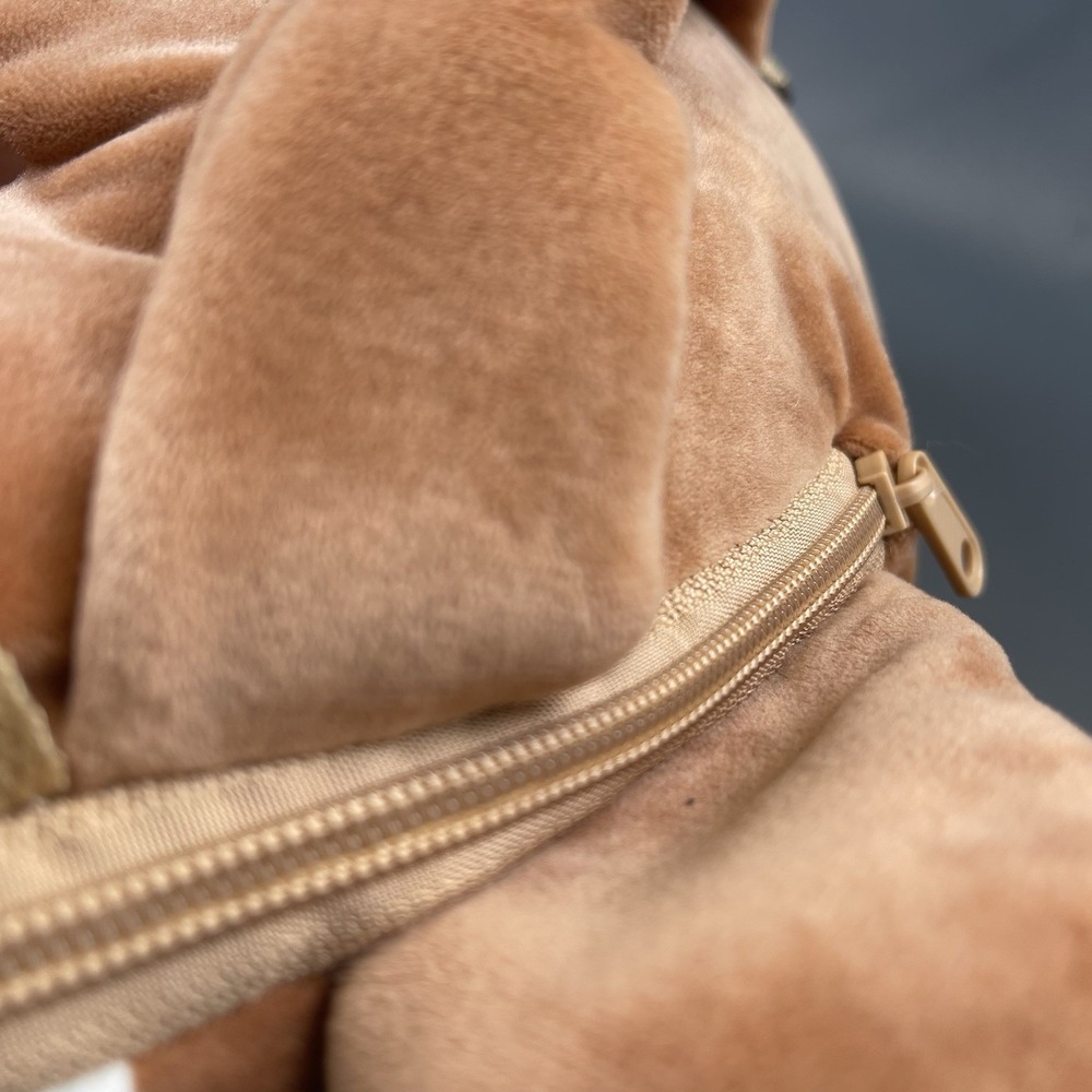 Squishmallow BackPack 12" Boba Tea Regina Corgi Brown & White Dog - Picture 12 of 16